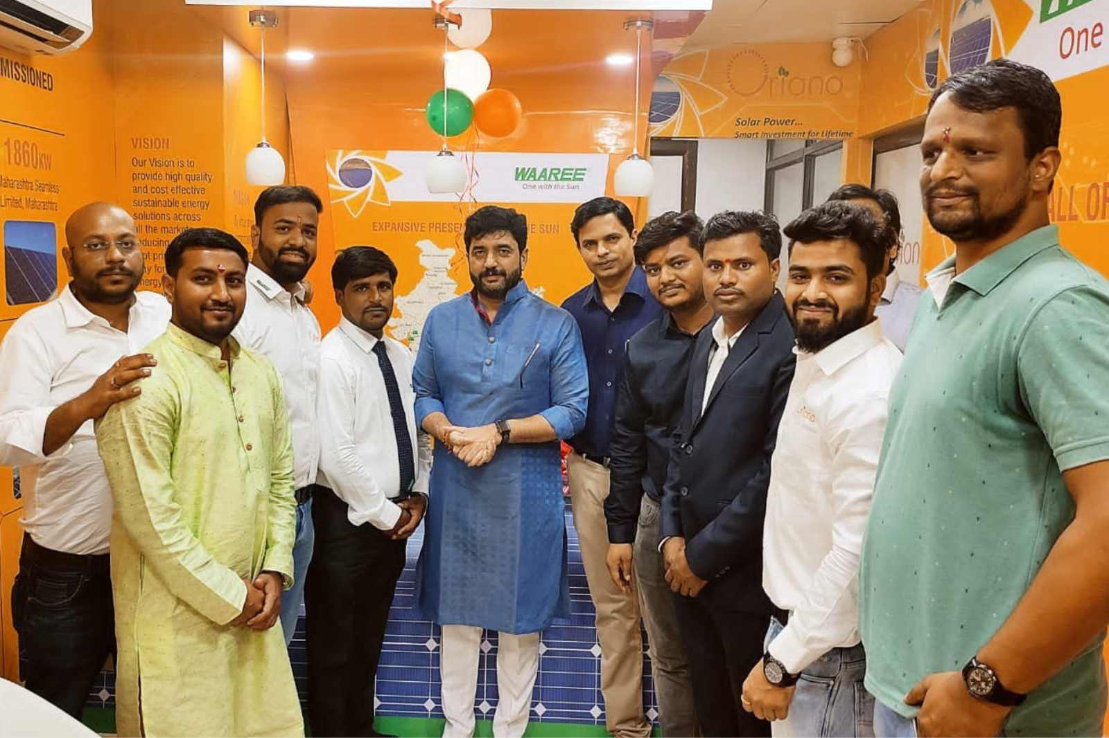 Waaree Franchise Showroom Opening Ceremony